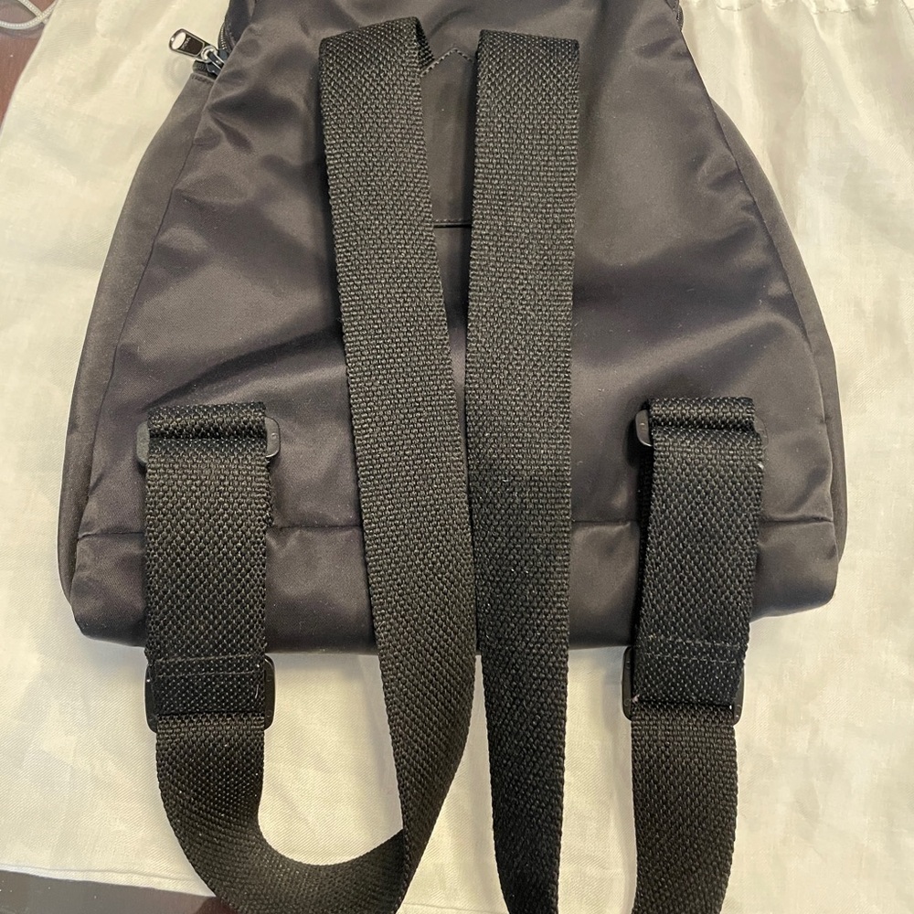 Black Kate Spade nylon backpack. - Picture 4 of 11